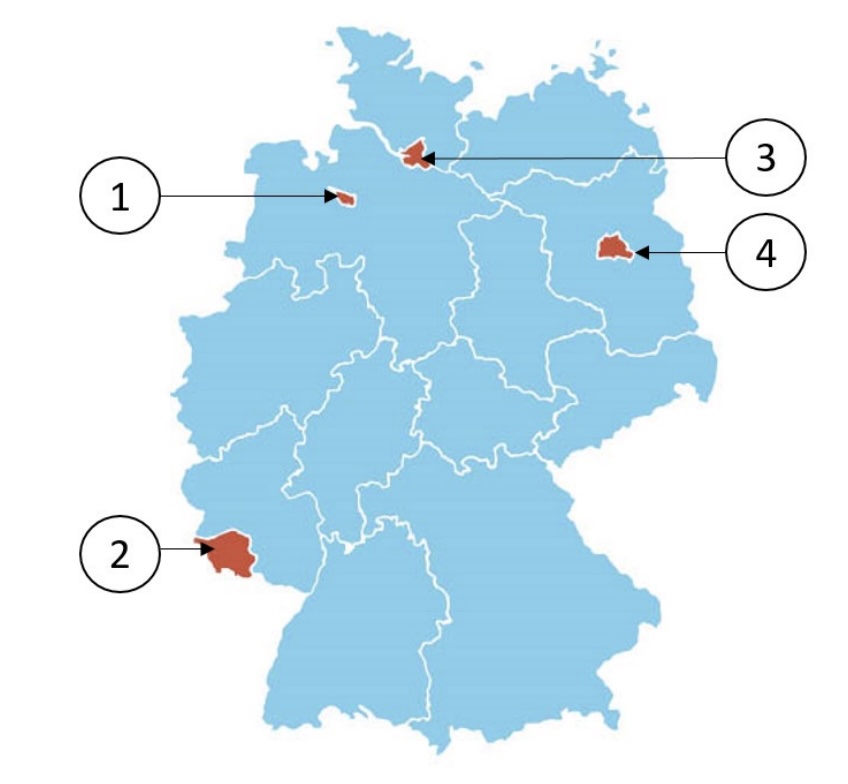 Which federal state is Berlin?