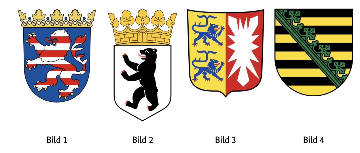 Which coat of arms belongs to the federal state of Hesse?