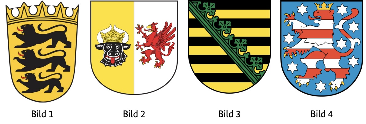 Which coat of arms belongs to the Free State of Thuringia?